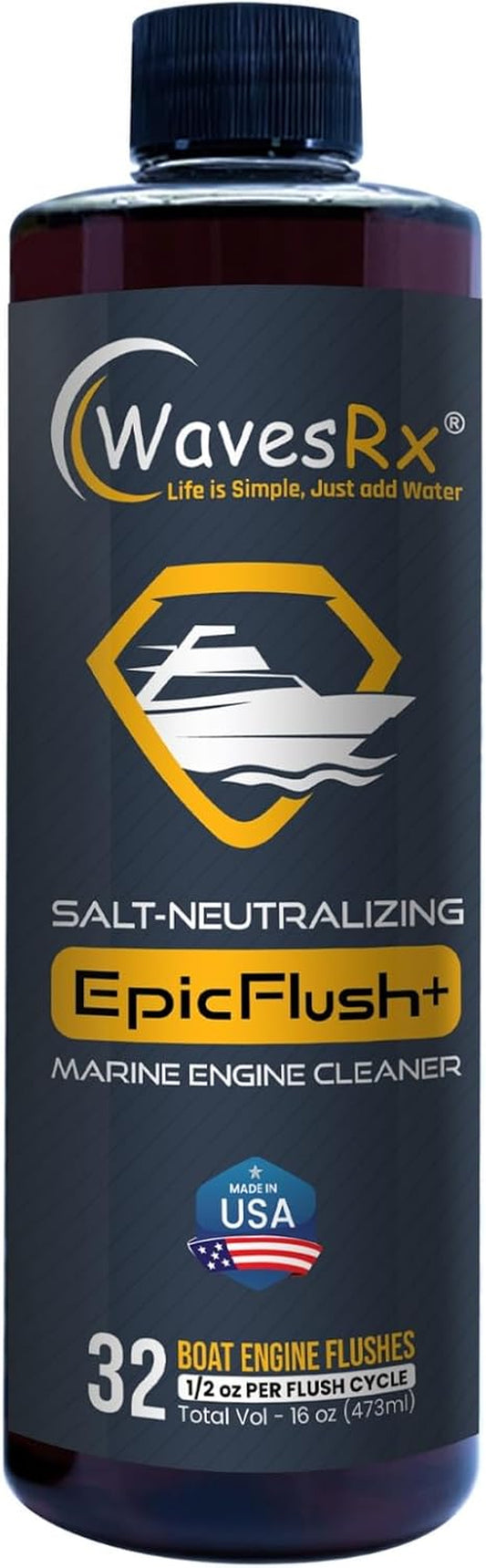 Salt-Neutralizing Boat & Jet Ski Motor Flush + Protectant 