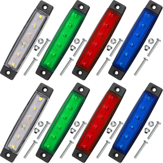 8 Pieces Marine Boat Lights