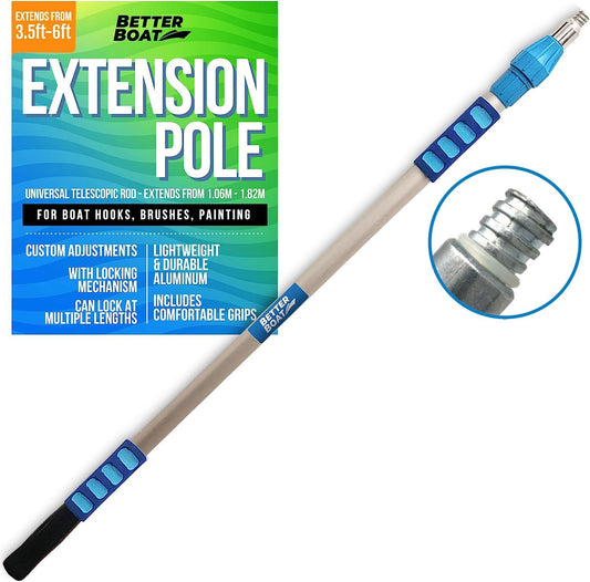 Extendable Pole Telescopic Deck Brush Stick