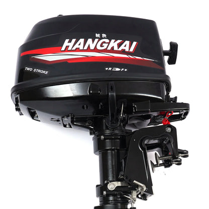 2 Stroke 6HP Water Cooling System CDI Outboard Motor Fishing Boat Engine 41.3''