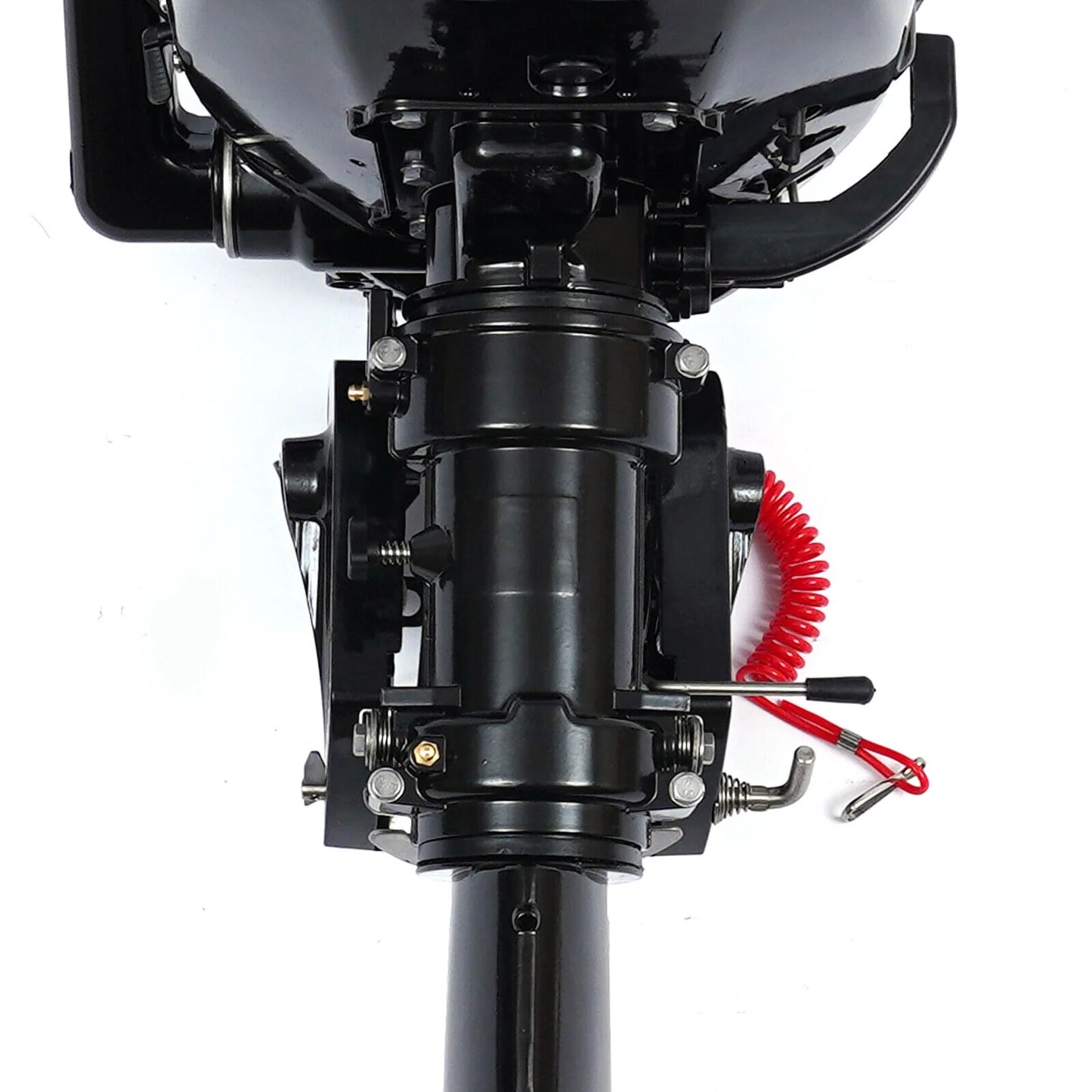 2 Stroke 6HP Water Cooling System CDI Outboard Motor Fishing Boat Engine 41.3''