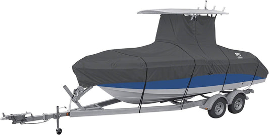 Stormpro Dark Grey Heavy-Duty T-Top Boat Cover