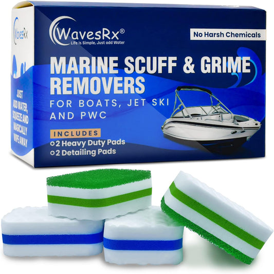 Marine Grime & Scuff Remover Pads (Boat Erasers)